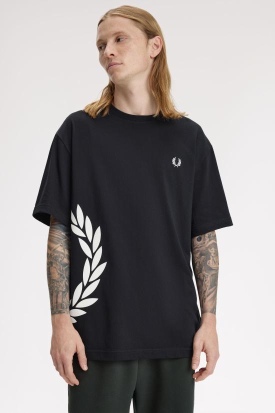 26SS 프레드페리 반팔 티셔츠 M2440 102 Black - FRED PERRY