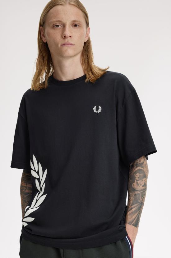 26SS 프레드페리 반팔 티셔츠 M2440 102 Black - FRED PERRY