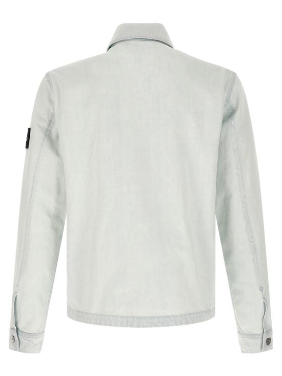 26SS 스톤 아일랜드 데님 자켓 L1S144100006S00J9VJ203 LIGHT BLUE DOM - STONE ISLAND