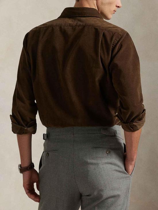 25FW 폴로 랄프로렌 셔츠 710P00518003 Brown - POLO RALPH LAUREN