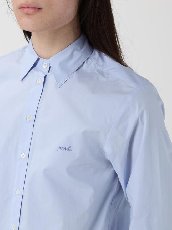 26SS 핑코 셔츠 106248A32L G50 Blue - PINKO