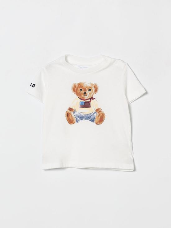 26SS [키즈] 폴로 랄프로렌 티셔츠 320844731 001 White