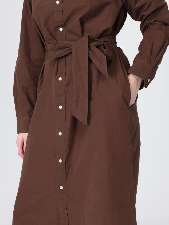 26SS 폴로 랄프로렌 롱 원피스 211A96346 003 Brown - POLO RALPH LAUREN