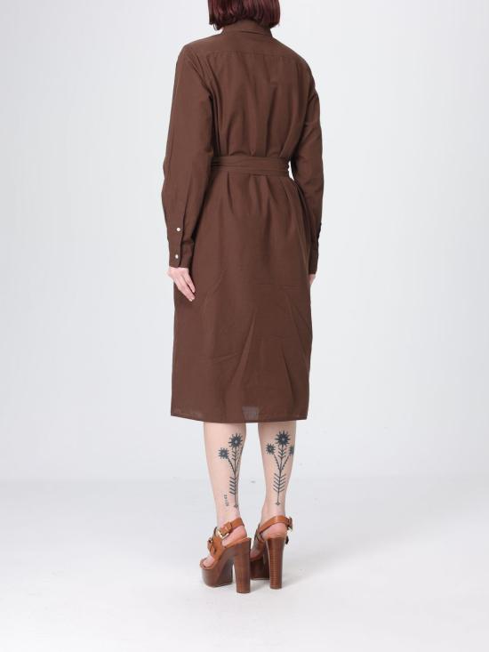 26SS 폴로 랄프로렌 롱 원피스 211A96346 003 Brown - POLO RALPH LAUREN