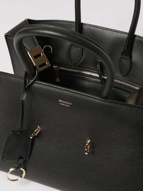 26SS 살바토레 페라가모 토트백 215608 766758 NERO Black - SALVATORE FERRAGAMO