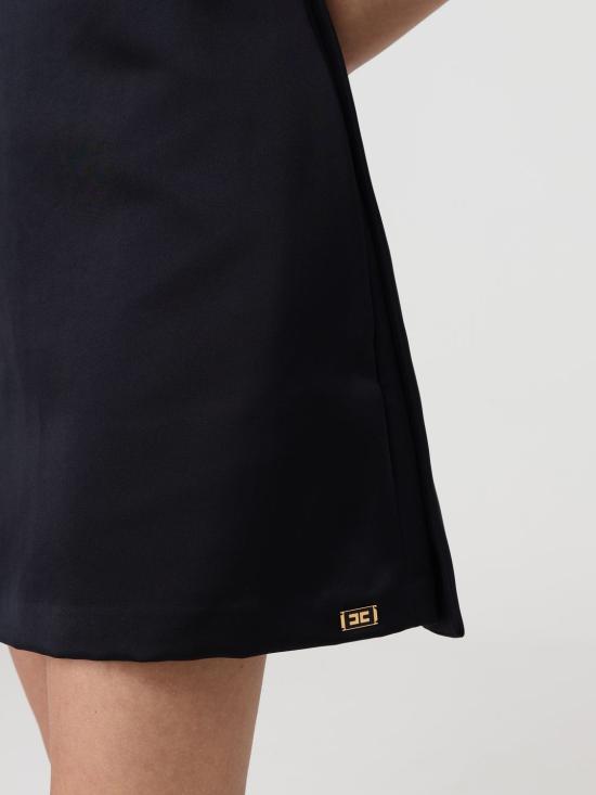 26SS 엘리자베타프랜치 롱 원피스 AB92261E2 110 Black - ELISABETTA FRANCHI