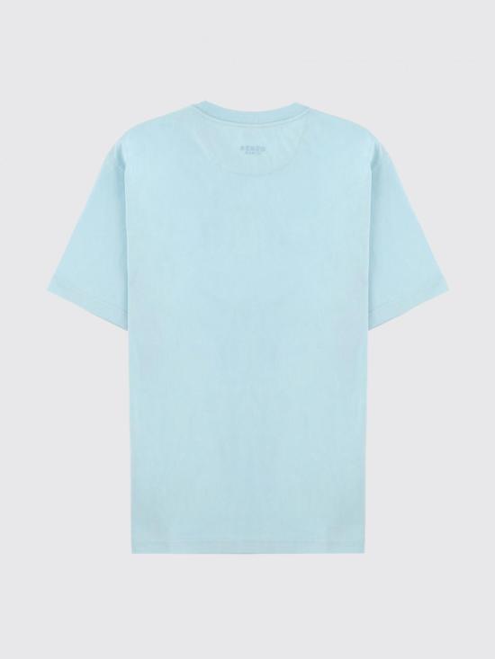 26SS 겐조 반팔 티셔츠 FE65TS4744SG 62 Gnawed Blue - KENZO