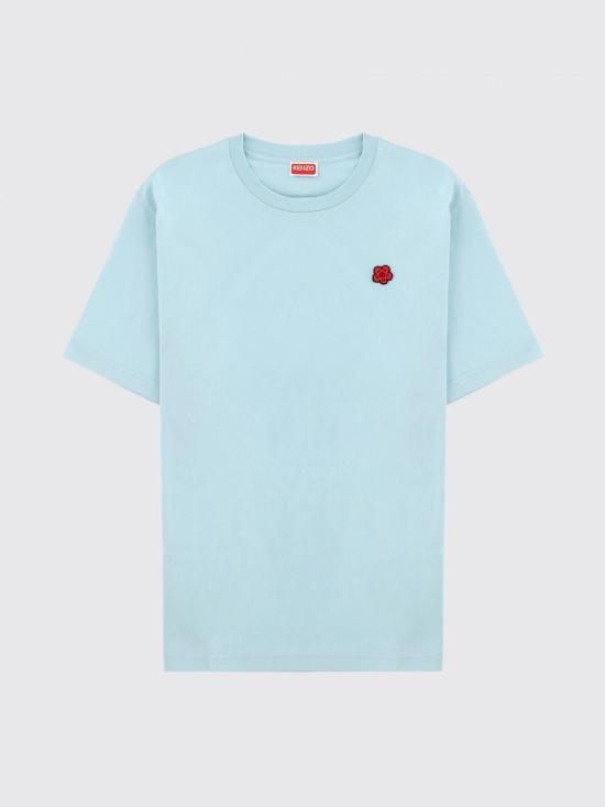 26SS 겐조 반팔 티셔츠 FE65TS4744SG 62 Gnawed Blue - KENZO