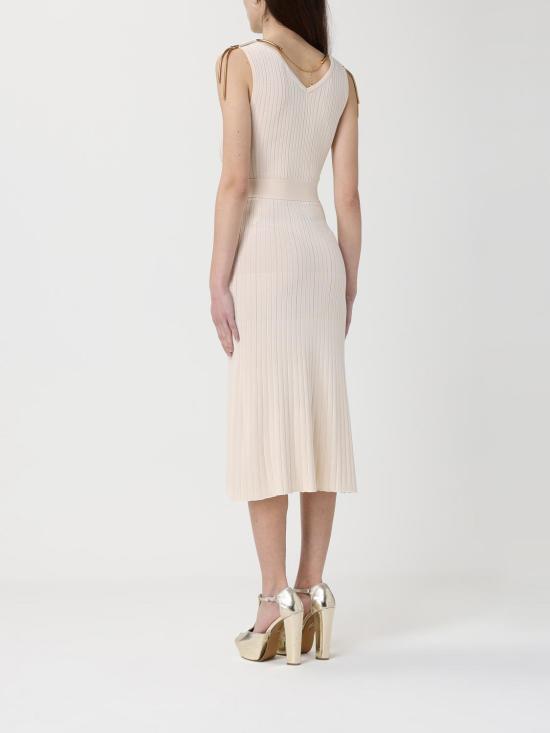 26SS 엘리자베타프랜치 롱 원피스 AM18S61E2 193 White - ELISABETTA FRANCHI