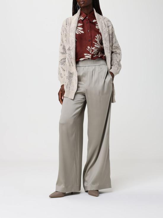 26SS 브루넬로 쿠치넬리 셔츠 MQ967RH206 C008 Burgundy - BRUNELLO CUCINELLI