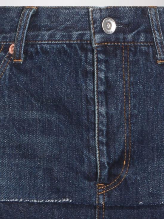 26SS 사카이 미디 스커트 2608315 401 Blue - SACAI