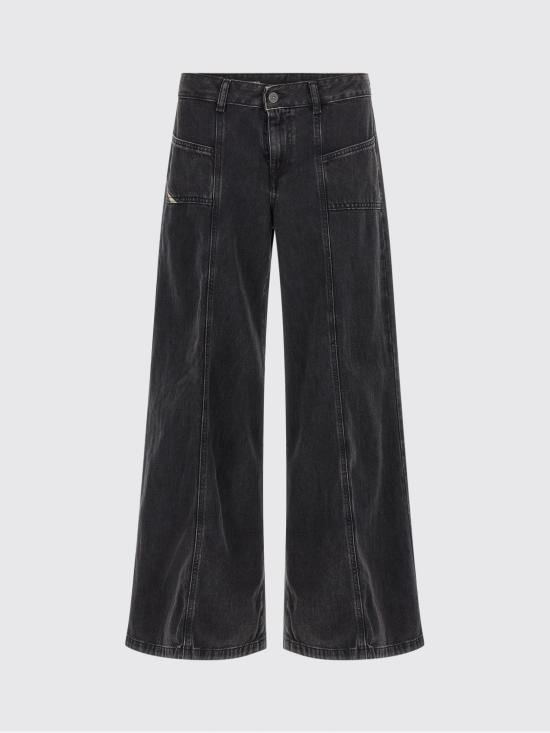 26SS 디젤 D 아키 플레어 진 A12809068HN 02 Black - DIESEL