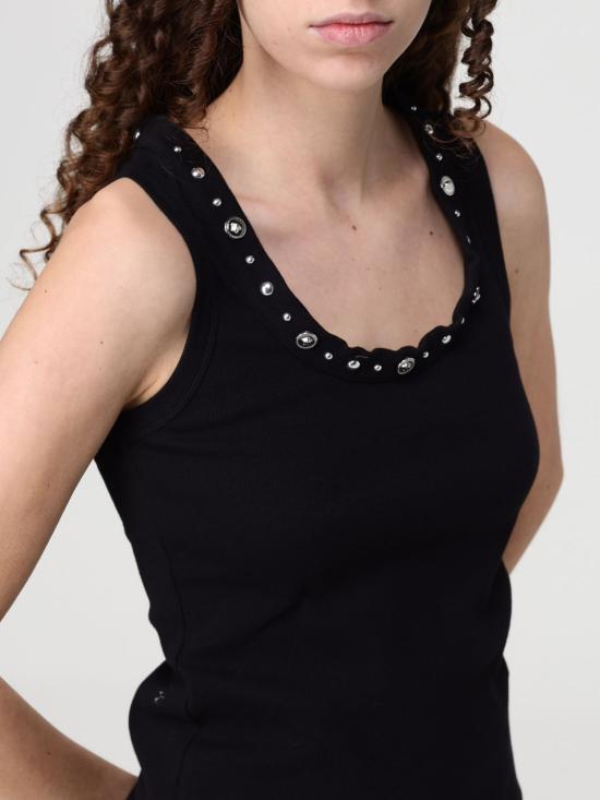 26SS 베르사체 민소매 티셔츠 10232091A17221 1B000 Black - VERSACE