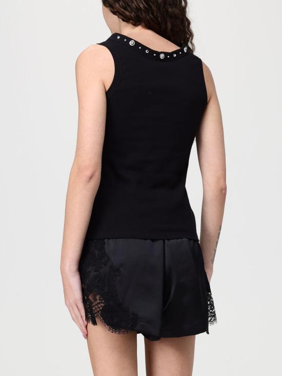 26SS 베르사체 민소매 티셔츠 10232091A17221 1B000 Black - VERSACE