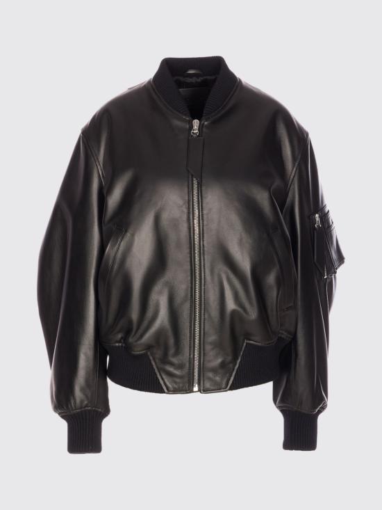 26SS 디 아티코 자켓 260WCB00004LBT128AA 100 Black - THE ATTICO