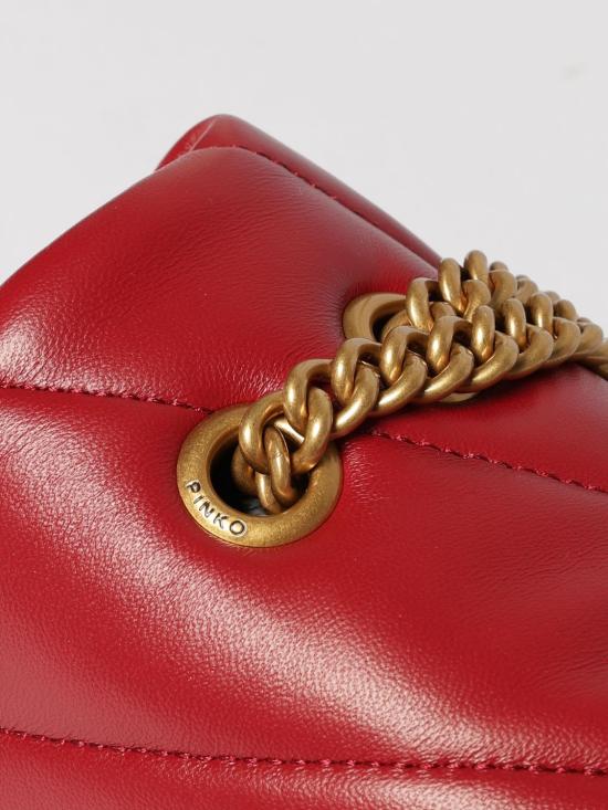 26SS 핑코 토트백 100039A0F2 RR8Q Red - PINKO