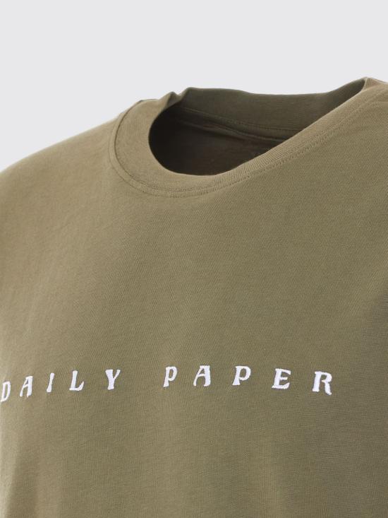 26SS 데일리 페이퍼 반팔 티셔츠 2610051 KALAMATA Green - DAILY PAPER