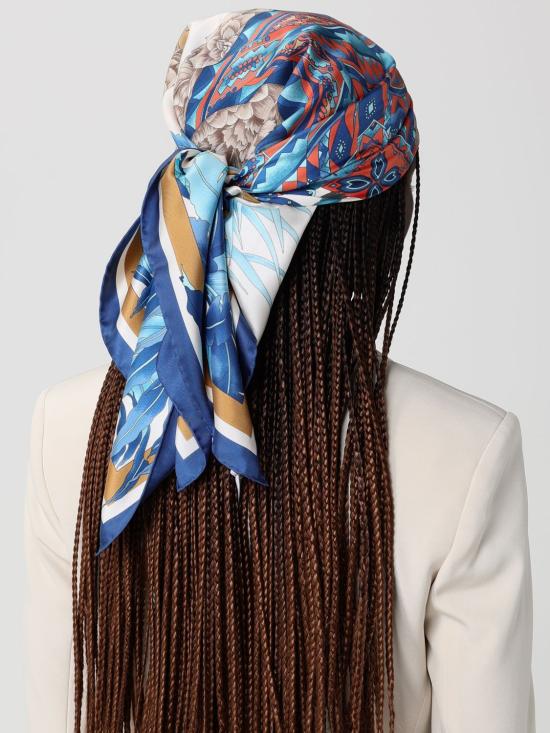 26SS 살바토레 페라가모 머플러/스카프 310233 790178 001 Blue - SALVATORE FERRAGAMO