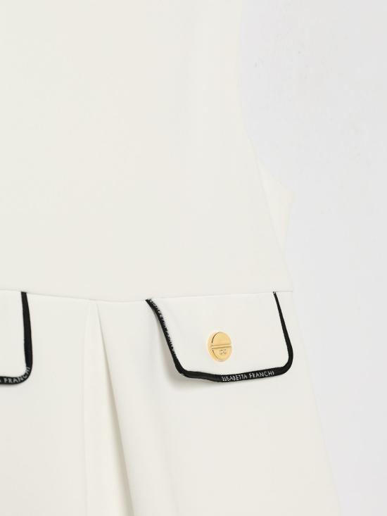 26SS [키즈] 엘리자베타프랜치 원피스 EGAB2230GA022 0100 White - ELISABETTA FRANCHI