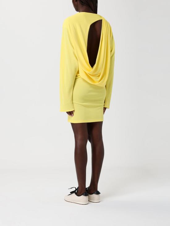 26SS 자크뮈스 롱 원피스 26EDRW00823AJ00253 250 Yellow - JACQUEMUS