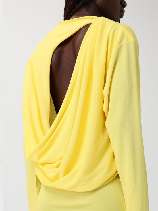 26SS 자크뮈스 롱 원피스 26EDRW00823AJ00253 250 Yellow - JACQUEMUS