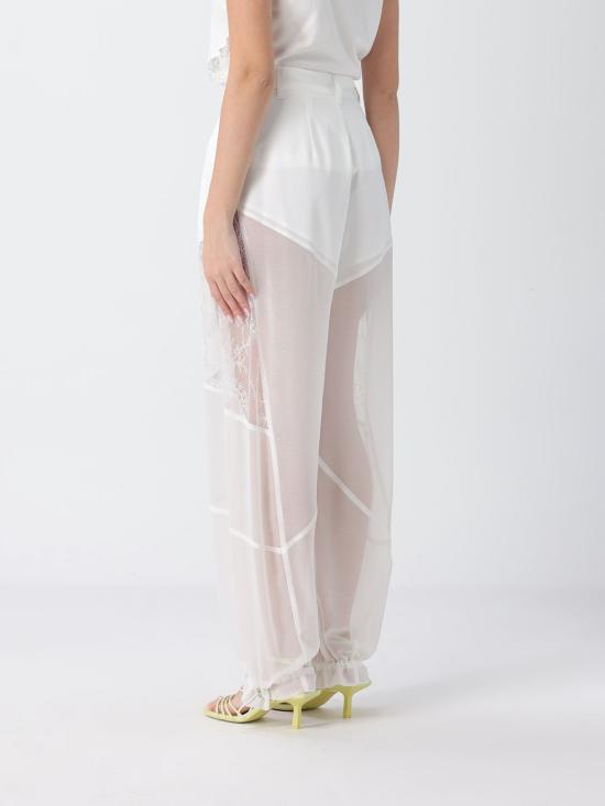 26SS 핑코 팔라초 팬츠 106275A336 Z05 White - PINKO