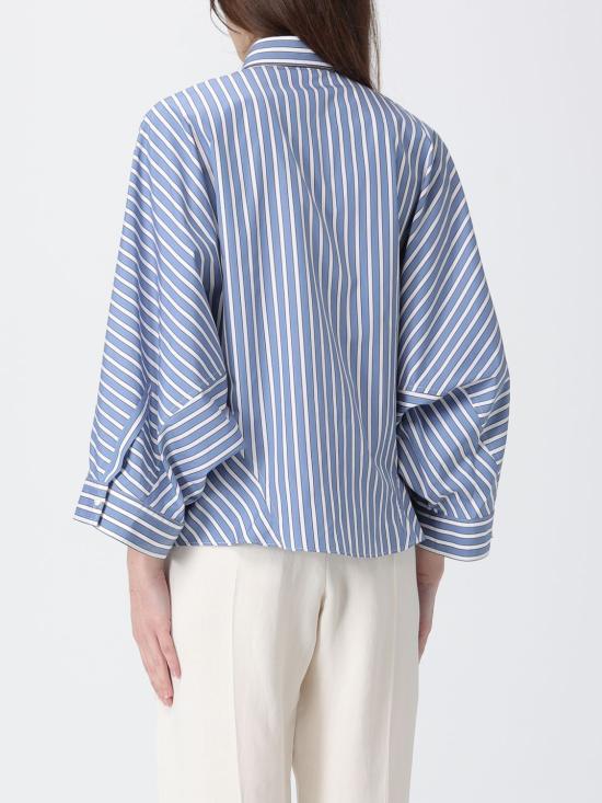 26SS 브루넬로 쿠치넬리 셔츠 MH749MX716 C001 Blue - BRUNELLO CUCINELLI