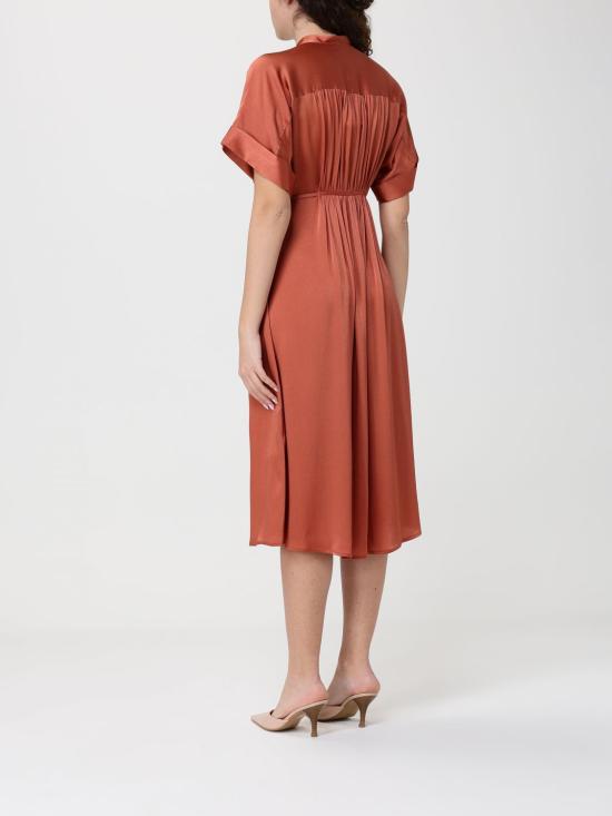 26SS 세미쿠튀르 롱 원피스 Y6SM25 U030 Brown - SEMI-COUTURE