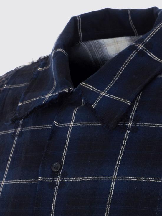 26SS 아미리 긴팔 셔츠 AMTOSH1006 MIDNIGHT Blue - AMIRI