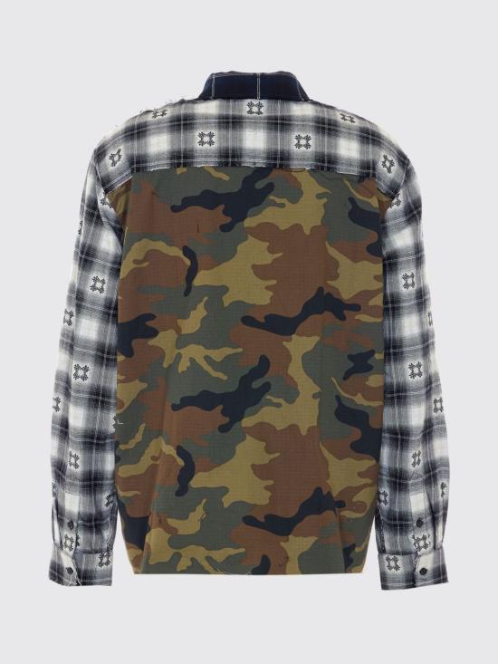 26SS 아미리 긴팔 셔츠 AMTOSH1006 MIDNIGHT Blue - AMIRI