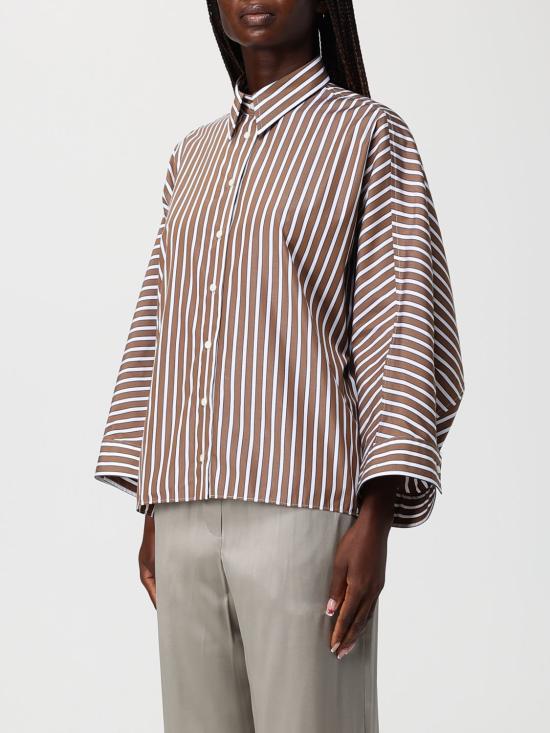 26SS 브루넬로 쿠치넬리 셔츠 MH749MX716 C003 Brown - BRUNELLO CUCINELLI