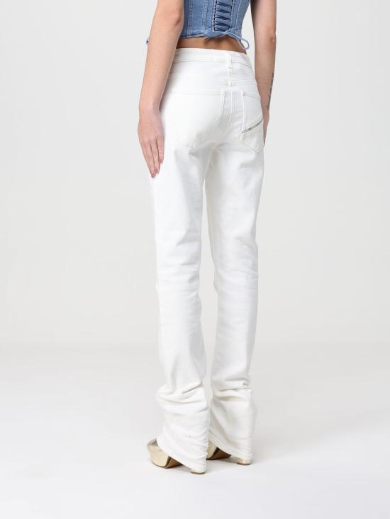 26SS 엘리자베타프랜치 데님 팬츠 PJ29I61E2 360 White - ELISABETTA FRANCHI
