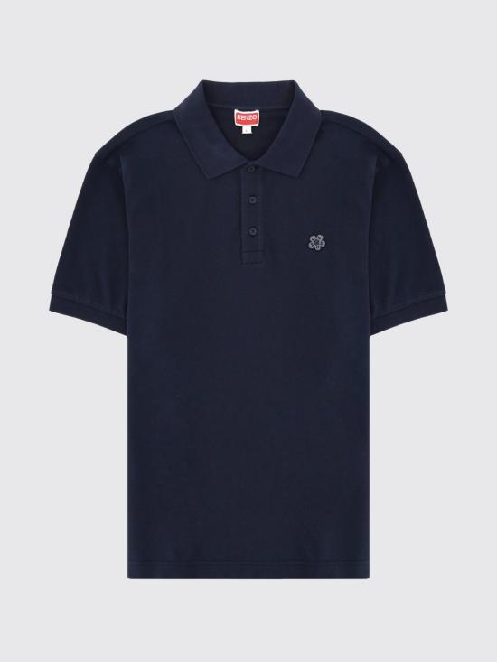 26SS 겐조 폴로 티셔츠 FF65PO1534PU 76 Blue - KENZO