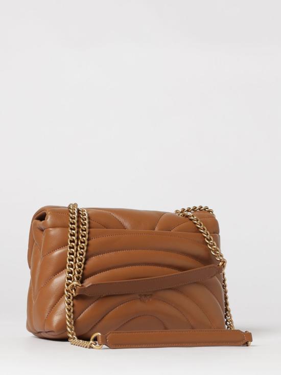 26SS 핑코 숄더백 100038A1EX L17Q Brown - PINKO