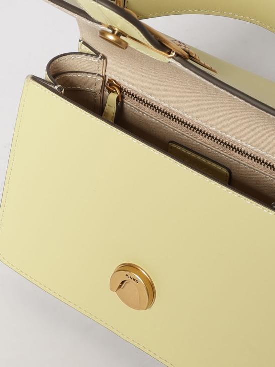 26SS 핑코 토트백 100071A0F1 C39Q Yellow - PINKO