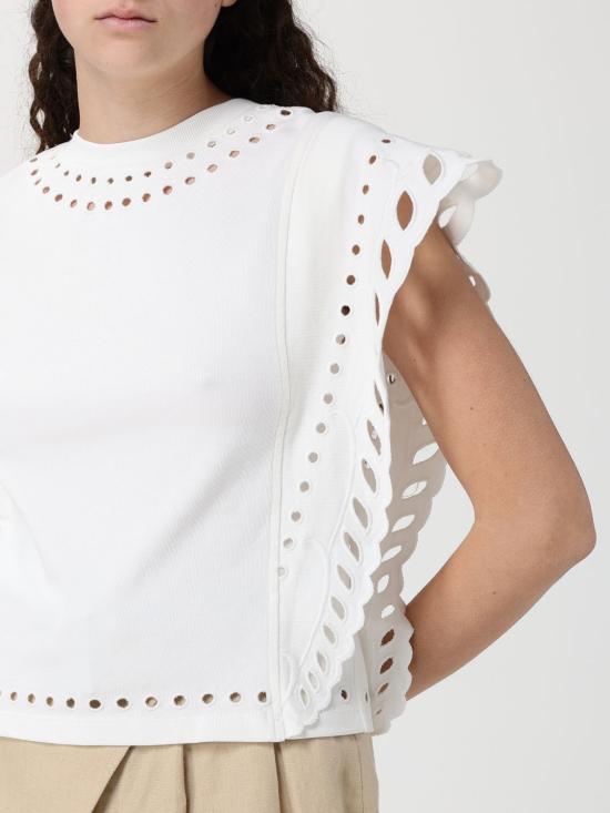 26SS 이자벨마랑에뚜왈 반팔 티셔츠 TS0298FAD1N08E 23EC Beige - ISABEL MARANT ETOILE