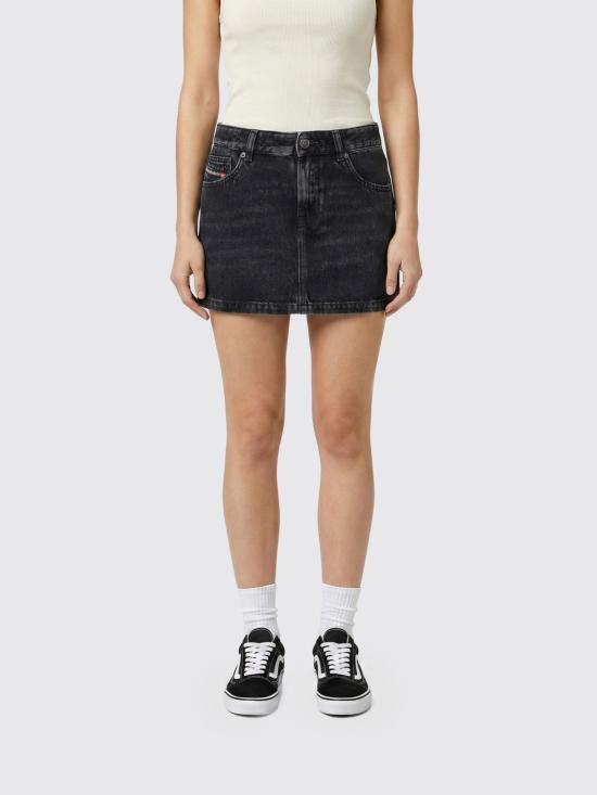 26SS 디젤 데님 스커트 A0493509P09 02 Black