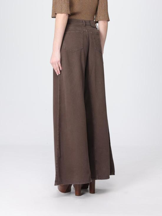 26SS 핑코 데님 팬츠 106228A32P M28 Brown - PINKO