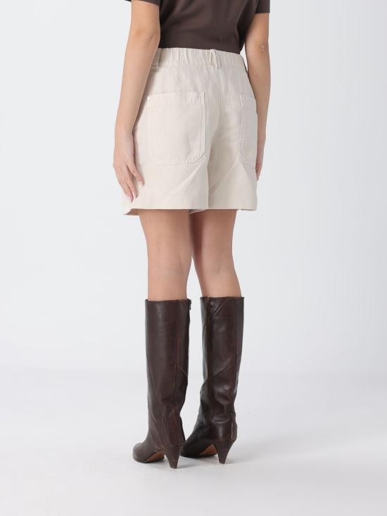 26SS 브루넬로 쿠치넬리 숏팬츠 ML996P5761 C8739 Beige - BRUNELLO CUCINELLI