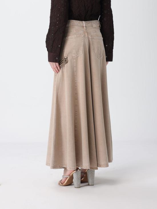 26SS 핑코 롱 스커트 104647A33R C88 Beige - PINKO