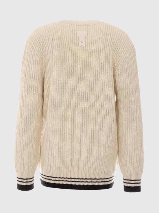 26SS 아미 스웨터 UKC383KN0161 136 White - AMI