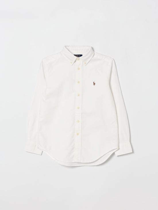 26SS [키즈] 폴로 랄프로렌 셔츠 323677133 001 White