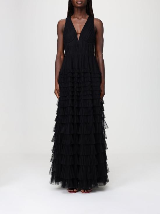 26SS 트윈셋 롱 원피스 261TP208A 00006 Black