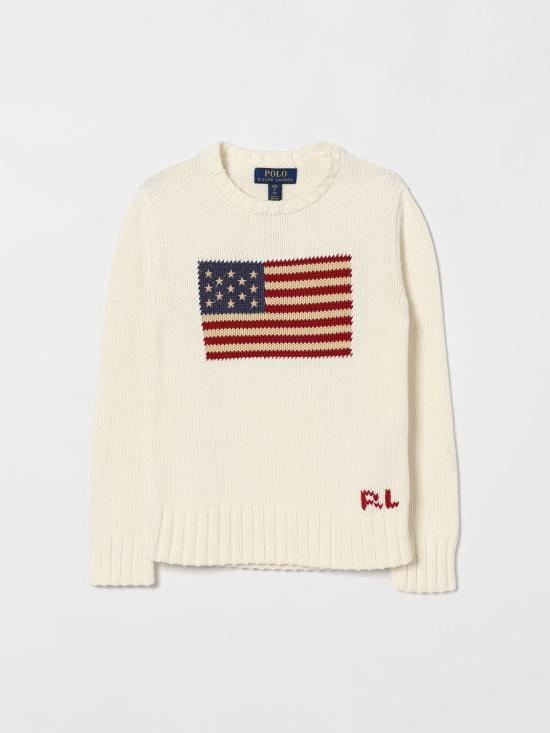 26SS [키즈] 폴로 랄프로렌 풀오버 323668285 006 White