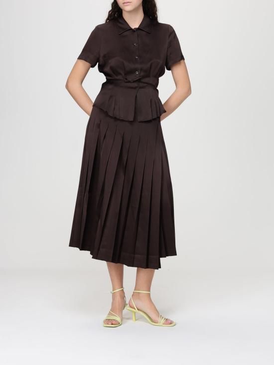 26SS 세미쿠튀르 셔츠 Y6SM06 V220 Cocoa - SEMI-COUTURE