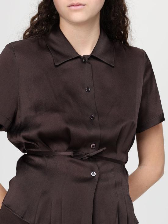 26SS 세미쿠튀르 셔츠 Y6SM06 V220 Cocoa - SEMI-COUTURE