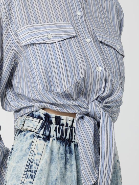 26SS 이자벨마랑에뚜왈 셔츠 CH0131FFD1I04E 30BU Gnawed Blue - ISABEL MARANT ETOILE