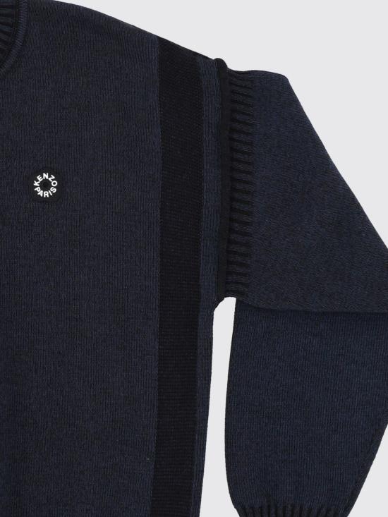 26SS 겐조 스웨터 FG55PU7793LL 99J Black - KENZO