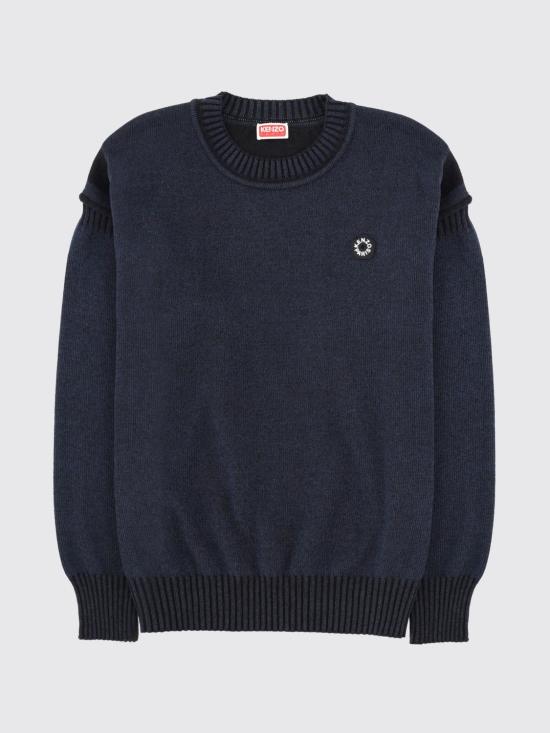 26SS 겐조 스웨터 FG55PU7793LL 99J Black - KENZO