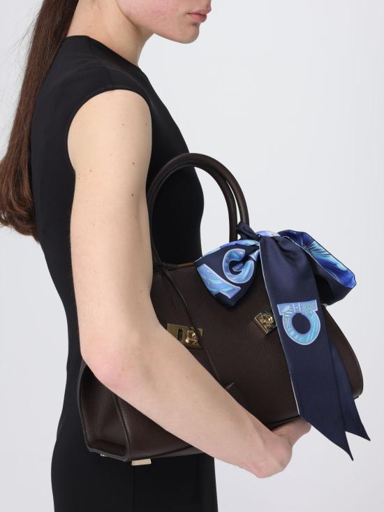 26SS 살바토레 페라가모 토트백 215608 777524 031 Dark - SALVATORE FERRAGAMO